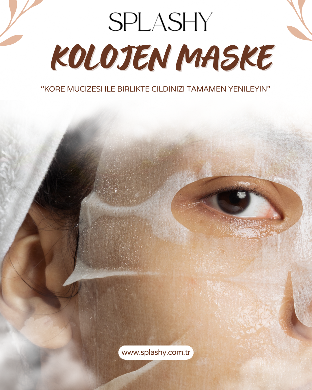Splashy™ Bio Kolajen Maske